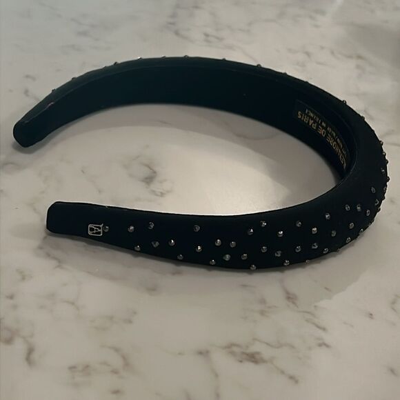 Alexandre de Paris Swarovski crystal headband